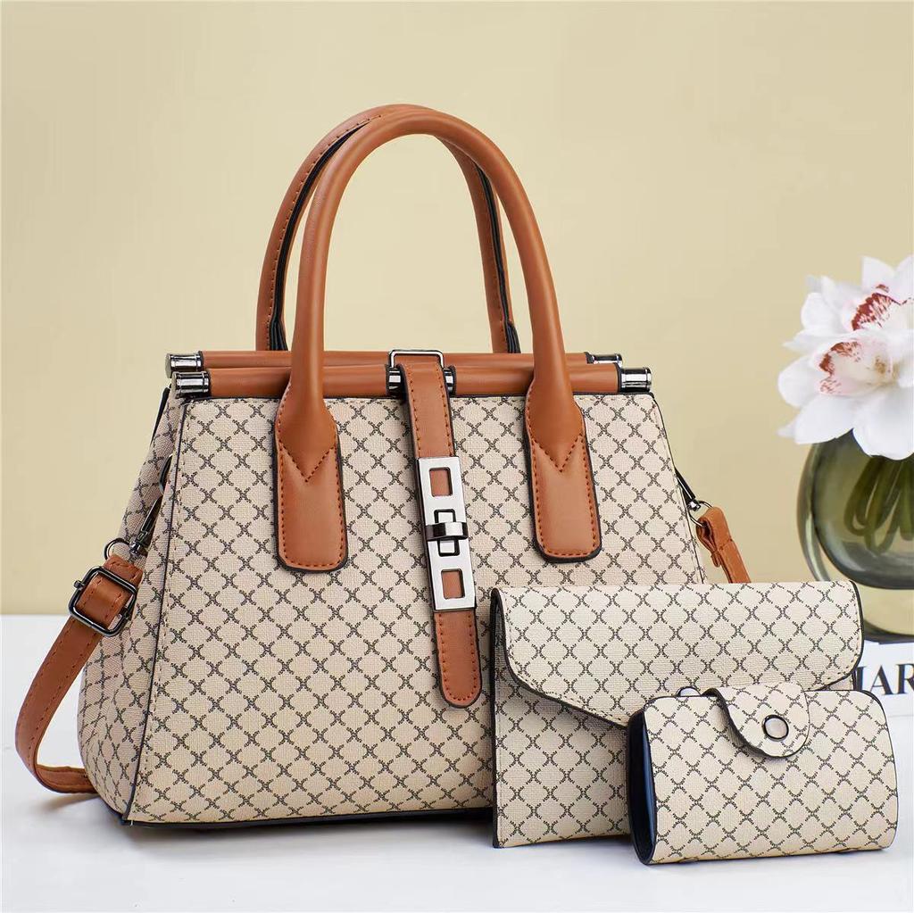 Luxury Design Women's Handbag Tote Clutch Purse Fashion Crossbody Shoulder Bag Women's Large Capacity Top-Handle Bags