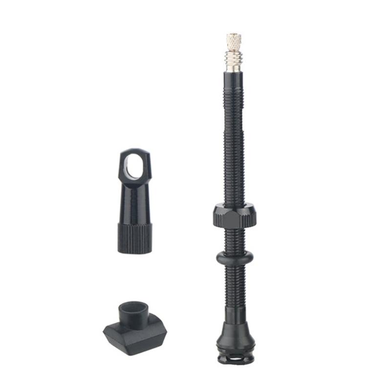 Длинные алюминиевые велосипедные ниппели Легкие велосипедные ниппели Велосипедные бескамерные ниппели Шток для велоспортивного мероприятия