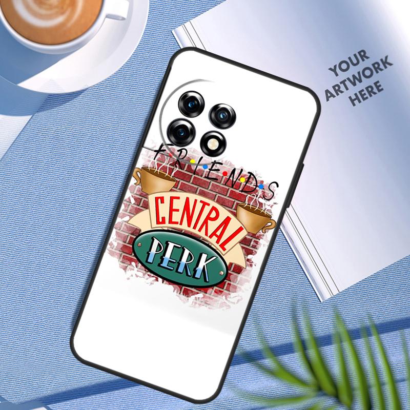 Central Perk Coffee friends For OnePlus Nord 3 CE 2 Lite 2T N10 N20 N100 N200 8 9 10 Pro 11 12 8T 9RT 10T 10R 12R Case