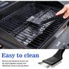 Outil de nettoyage pour barbecue - Brosse 3 en 1 - Acier inoxydable - Antirouille - Durable