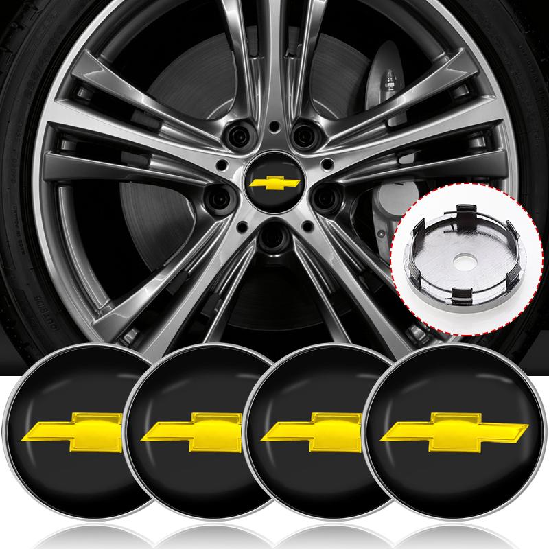 4 шт./комплект 56/60 мм Оригинальные колпаки ступицы Chevrolet Колпачки центральной части колеса Для Chevrolet Silverado Impala Malibu Автоаксессуары