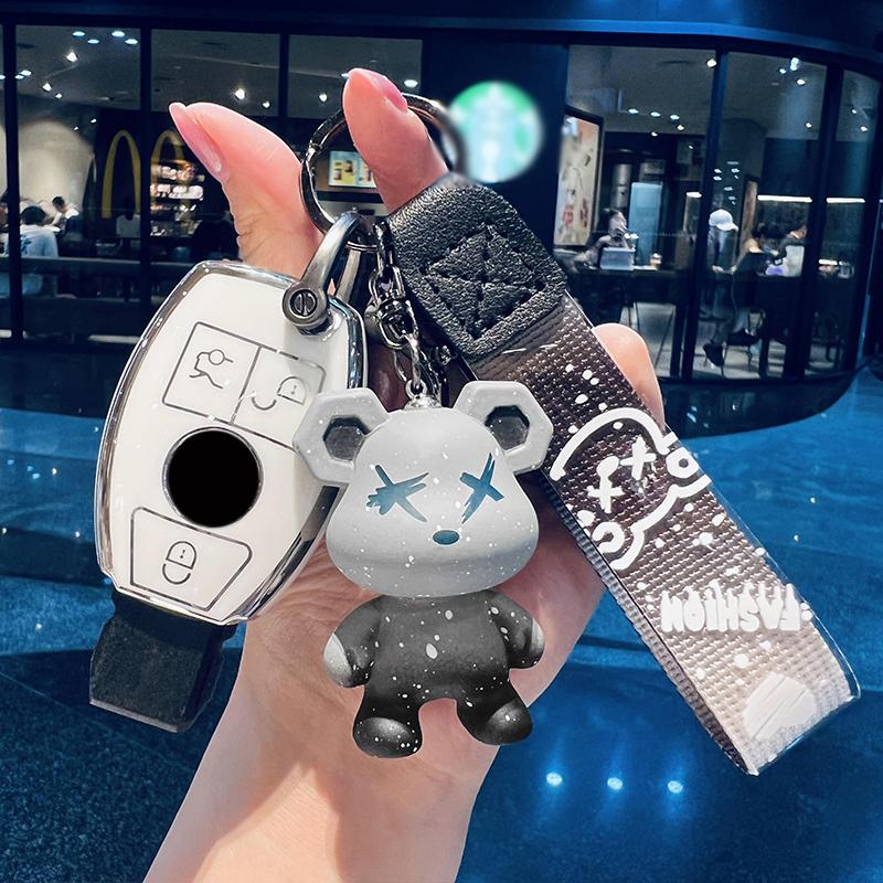 Чехол для автомобильного ключа из ТПУ, защитный чехол для Mercedes Benz ABCESG CLS GLA GLK GLE GLS Class AMG W204 W176 W205 W212 W222 X167