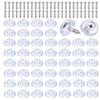 150Pcs Cutting Board Feet NonSlip Bumper Screw On Rubber Feet Nonslip Chair Leg Caps Feet Pad Furniture Hardware
