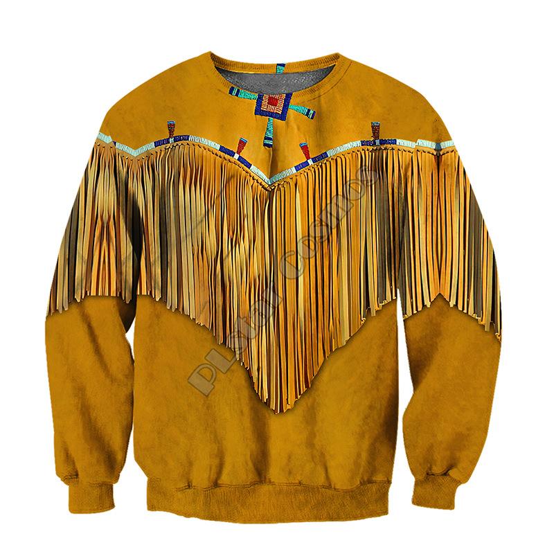 Весенне-осенний новый свитер с круглым вырезом, модный 3D цифровой принт татуировки, мужской топ с длинным рукавом