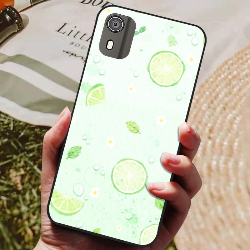 Чехол для Nokia C02 C 02 2023 Мягкий силиконовый чехол на заднюю панель для Nokia C02 Чехол для телефона NokiaC02 Черный бампер TPU Funda Coque