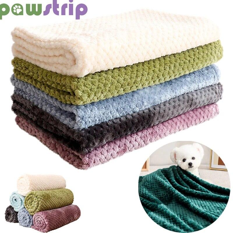 Pet Blanket Winter Warm Pets Sleeping Mats for Dogs Cats Soft Thicken Dog Beds Blankets Puppy Cat Sofa Cushion Pet Supplies