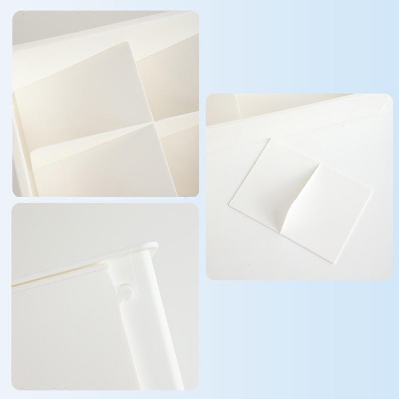 1 шт. Выдвижной ящик для хранения на кухне, шкафчик, пластиковый, со съемными перегородками, ящик для хранения посуды, кухонный органайзер