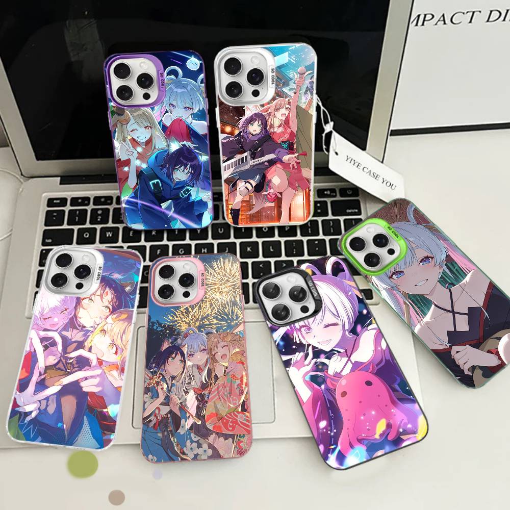 Классический Космический Принцесса Кагуя GL Аниме Чехол для Телефона Для IPhone 17 16 15 14 13 12 11 Pro Max Plus Pro Цветной Корпус