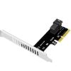 PCI E To SFF-8643 Adapter PCI-EX4/X8/X16 PCIE X4 To SFF8643 Expansion Card Solid State Drive Adapter