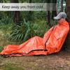 Foldable Outdoor Sleeping Bag Keep Warm Compression Pouch Emergency Survival Tent  Backpacking