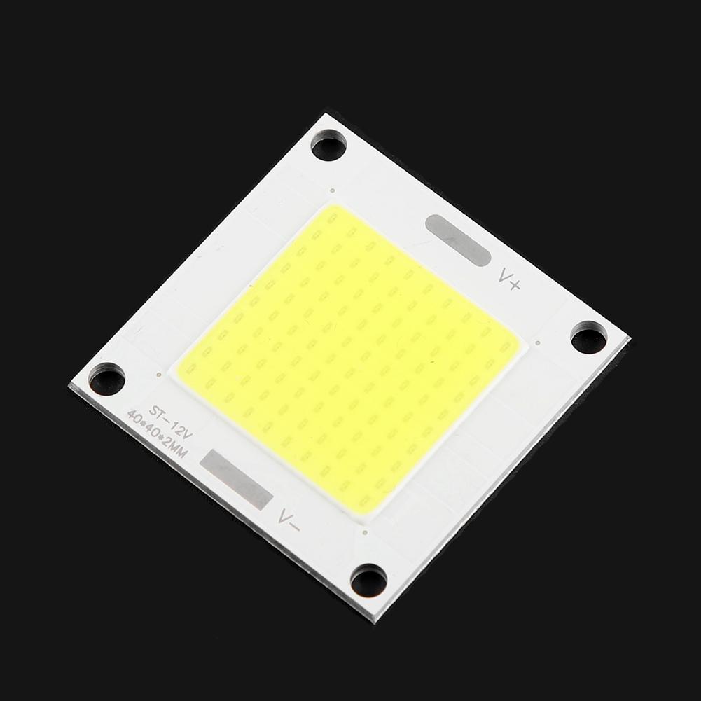 12-14 В 50 Вт COB LED Встроенный чип Световая панель Лампа для DIY Прожектор для проектора (белый)