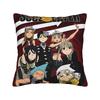 Декоративные наволочки Пожиратель душ комиксы аниме Мерч Подушка для сиденья Наволочка Чехол Квадратный Несколько размеров