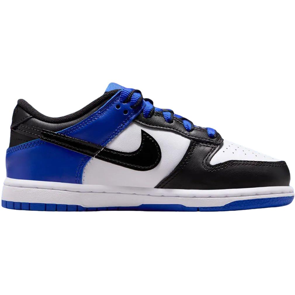 Nike Кроссовки Dunk Low SE PS Dance Party для детей, синие, белые, гоночные, синие HF0971-100