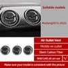 Real Carbon Fiber For Ford Mustang 2015-2022 Center Console Gear Shift Panel Trim Cover Tuning Stickers Car Interior Accessories