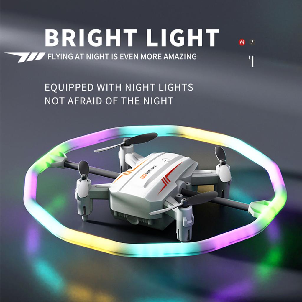 Mini Drone for Kids and Beginners, 2.4Ghz Remote Control Drone with Pressure Altitude Hold, LED