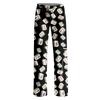 Adult Pajama Pants Sleepwear Casual Drawstring Elastic Waist Pants Comfortable Straight Yoga Loose Trousers