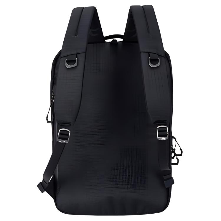 New Anta × China National Geography, Collaboration Fabric Backpack Regular Unisex Basic Black 192427162-1
