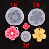 Sakura Anemone Silicone Mold for Epoxy, Plaster, Candle, and Soap Crafting