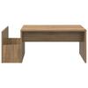 Artisan Oak Coffee Table 90 x 45 x 35 cm Engineered Wood