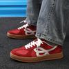 Retro Angola Red Platform Heightening German Training Shoes Men's 2025 Spring and Summer New Casual Board Shoes Sports Forrest Gump Shoes