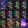 Полный комплект алмазной вышивки Бабочка 5d Diy Алмазная мозаика картина животное креативные фотографии домашний декор