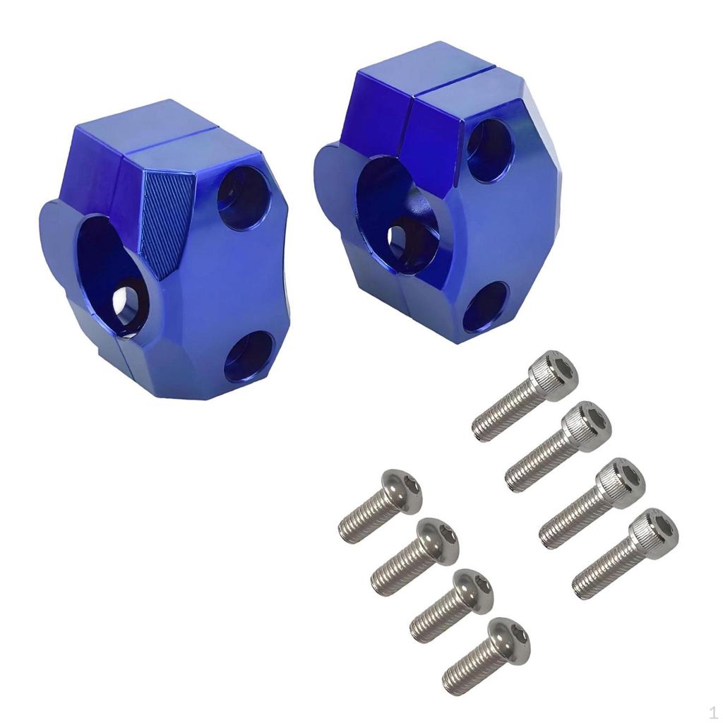 Aluminum Alloy Handlebar Riser, Mount Clamp for Motorbike and ATV