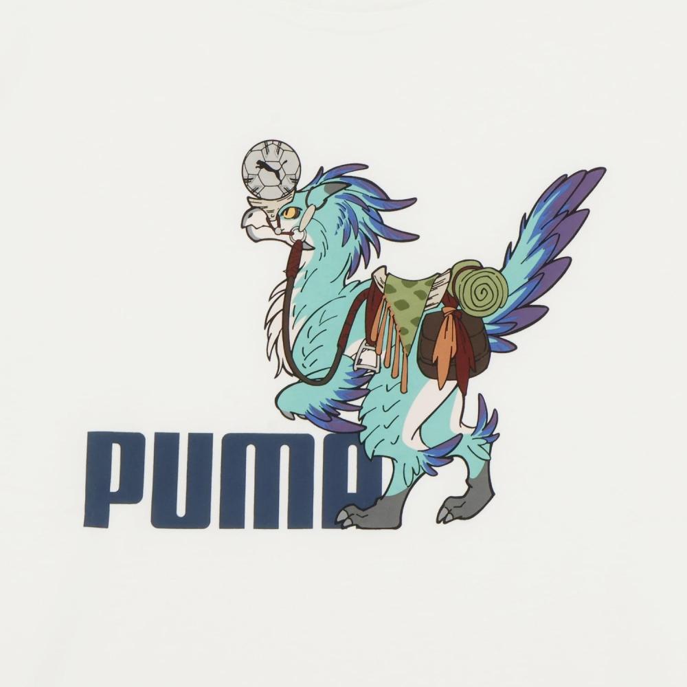 Puma M Monster Hunter Wilds Ss Футболка 636486 52Wh Белый