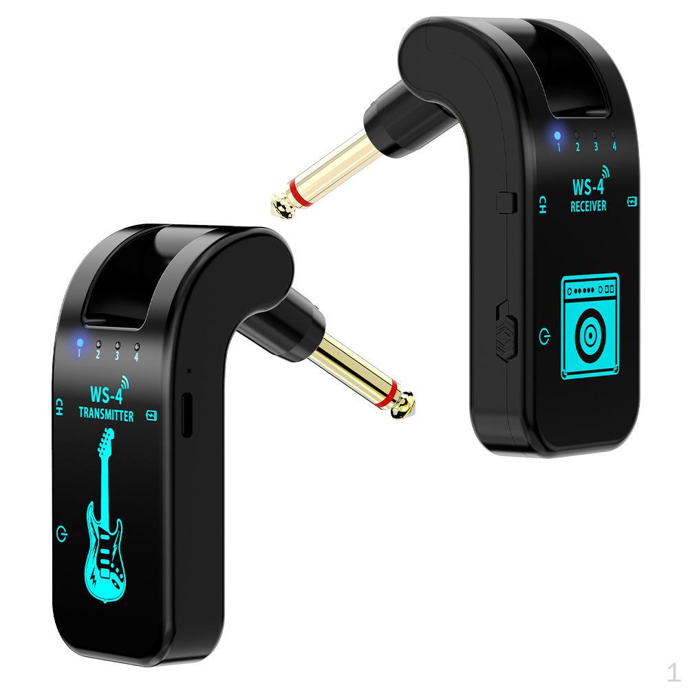 2.4G Беспроводная гитарная система 8 каналов аудиопередатчик и приемник для баса