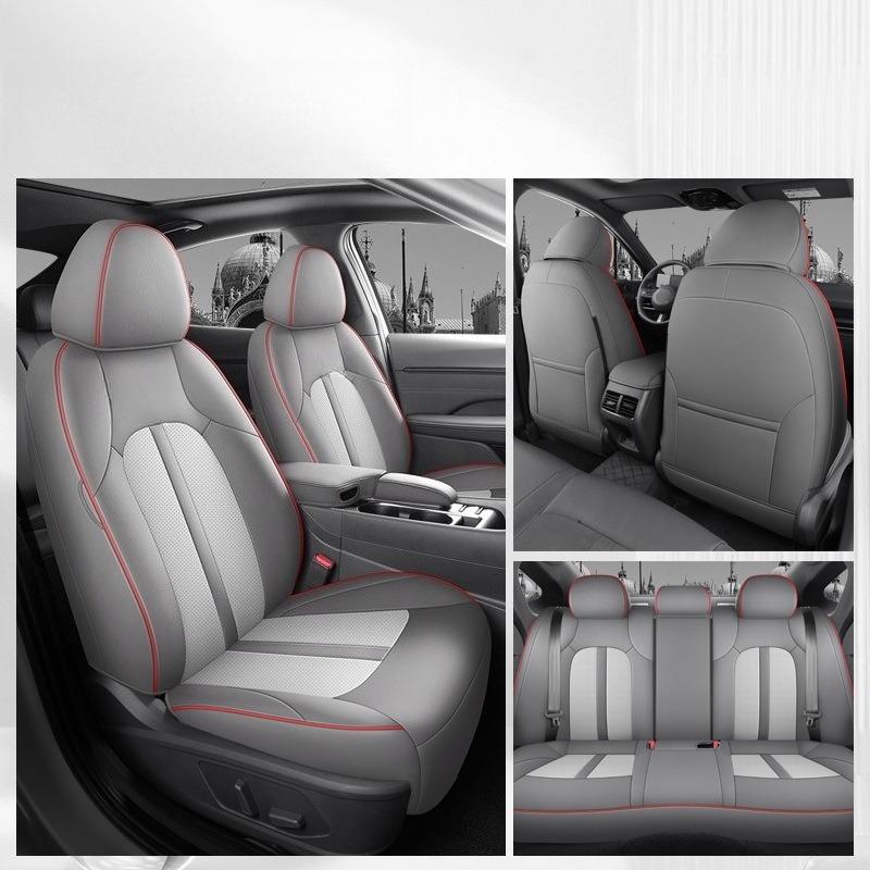 Полные чехлы на сиденья для пятиместного автомобиля 2024 Hyundai Sonata, подходят для всех сезонов