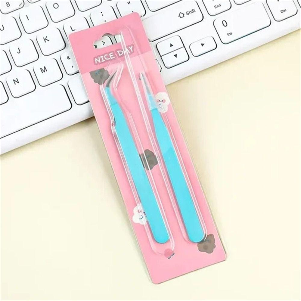 Macaroon Color Tweezers DIY Decroative Sticker Tweezers Back To School   Journal Diary