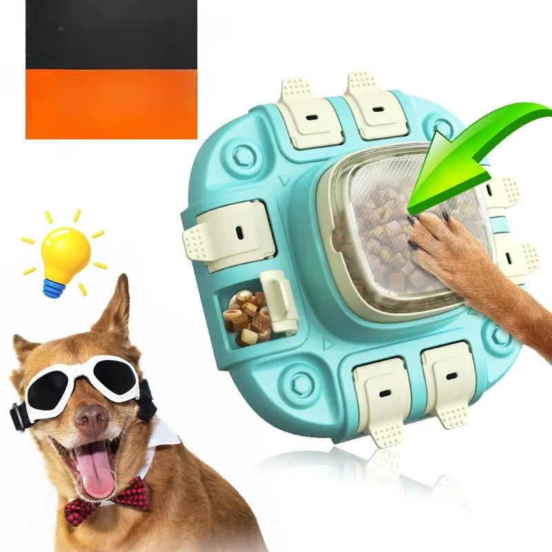 Товары для животных Скрытая утечка еды Собачья миска-головоломка Игрушки для медленного поедания собак