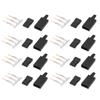 100Set RC Servo Connector Kit 3 Pin Housing JST Connector Header 11.041 with Hook For Model Airplane