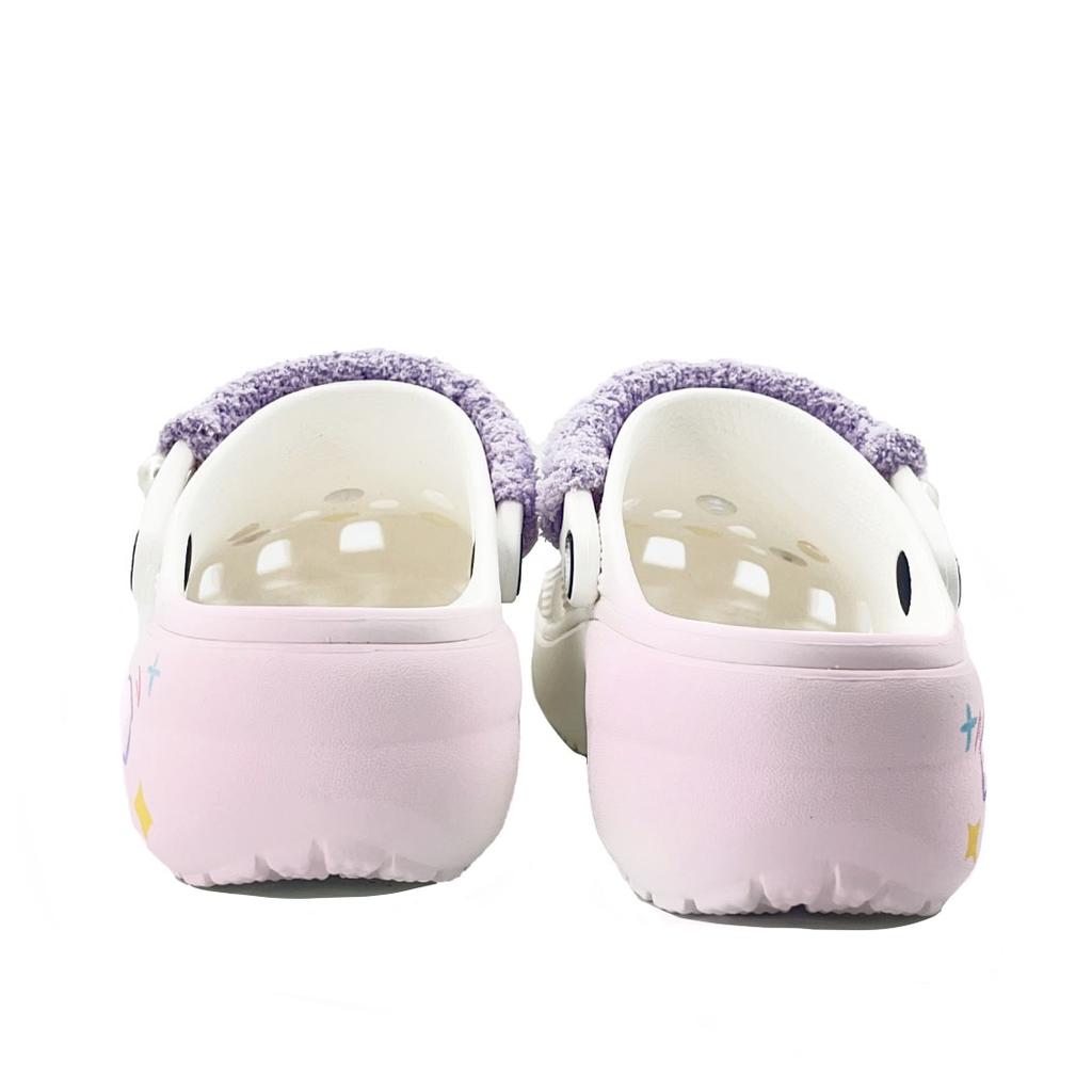 Crocs Классические клоги на платформе EVA Модный тренд Удобные Личность Простые Для города Обувь с отверстиями Унисекс Розовый
