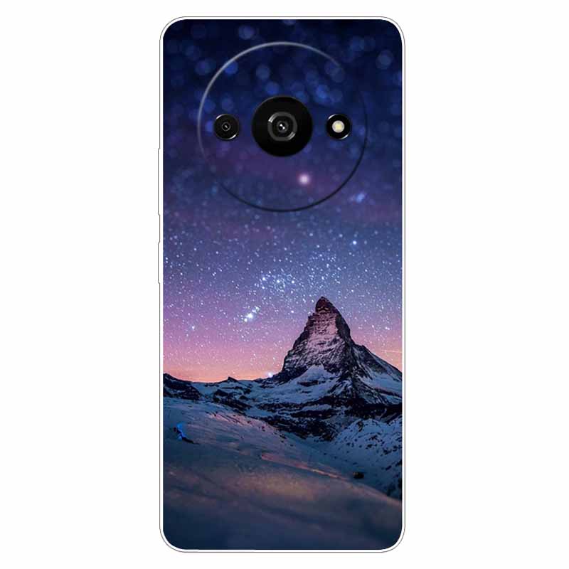 For Xiaomi Poco C61 Case Soft Cool Space TPU Silicone Protective Back Covers for Xiaomi Poco C61 PocoC61 Cases C 61 Landscape