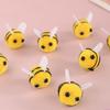 Small Bees Craft Balls Felted Bumblebees For Jewelry Clothing Accessories