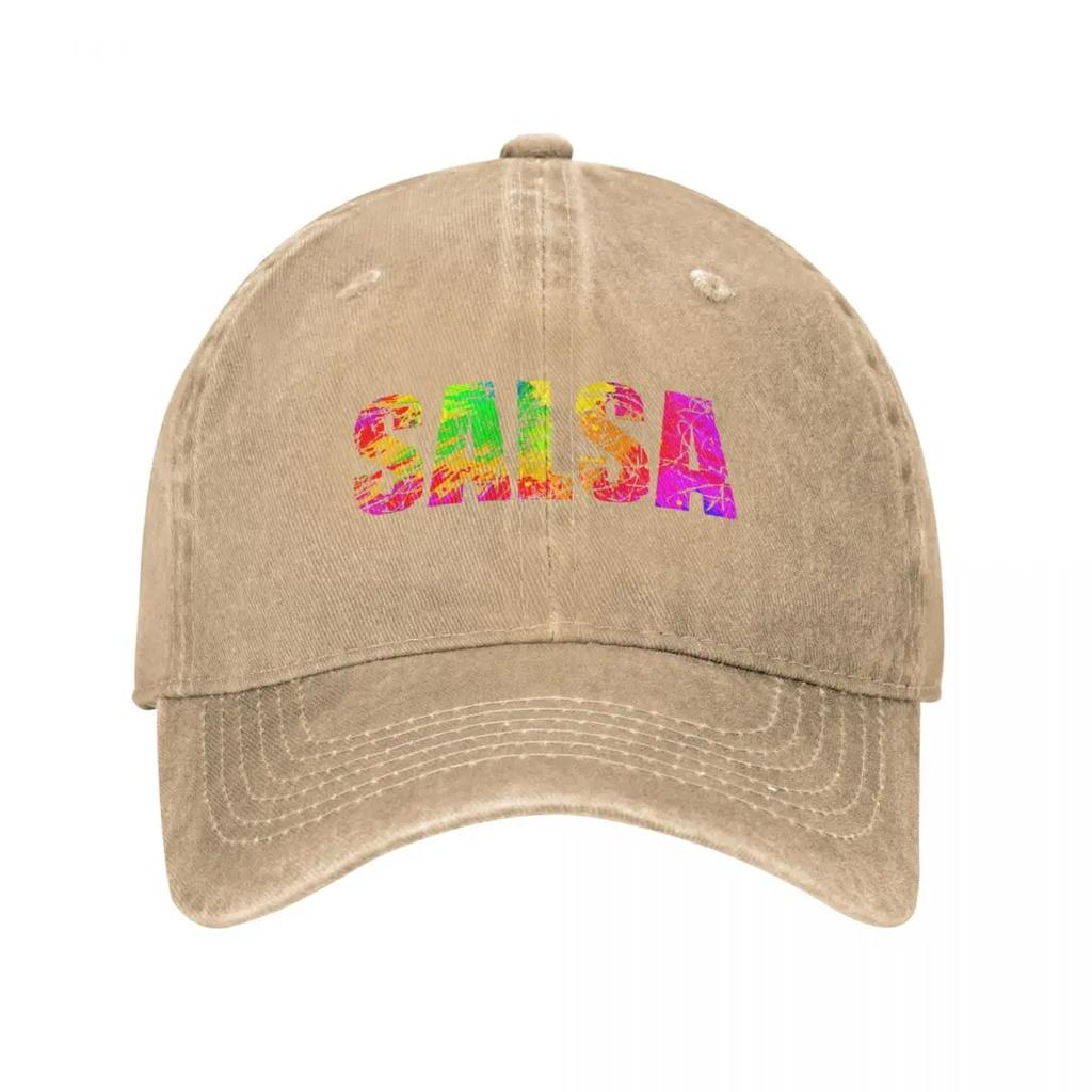 SALSA Baseball Cap fashionable Golf Wear Hip Hop Unisexs big size hat Caps For Unisex Womens