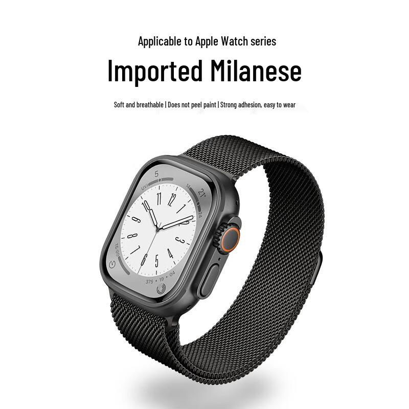 ESCASE Миланская петля Магнитный ремешок для Apple Watch