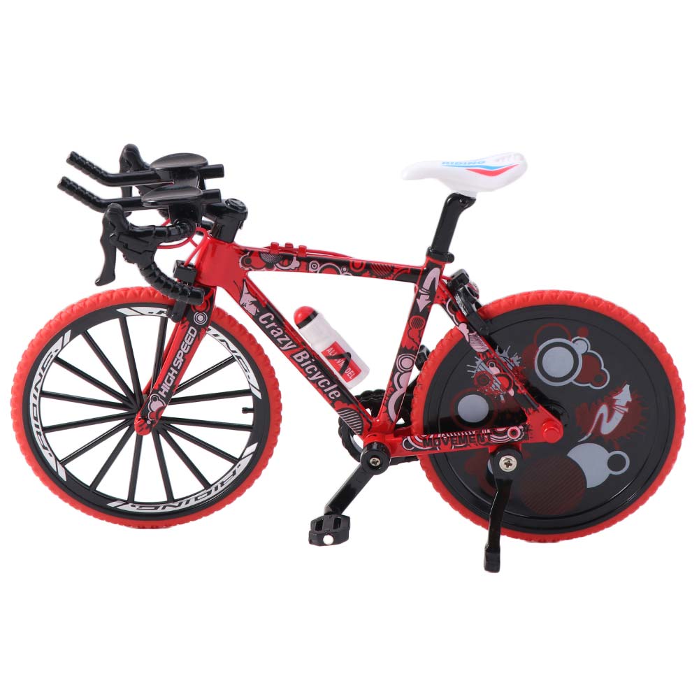 TT Racing Bicycle Model Toy Road Mountain Simulation Bike Finger Mini Bike Collection