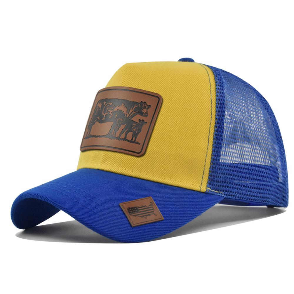 Роскошные бейсболки с изображением быка Мужские Женские Snapback Кепка Женская Мужская Кепка Фермера Солнцезащитная Кепка K-pop Дизайнерская Мужская Кепка Тракер Gorras