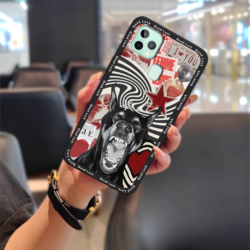 TPU Чехол-накладка на телефон для Oukitel C22 Модный дизайн Грязеотталкивающий Силиконовый Защита от пыли Прочный Защитный