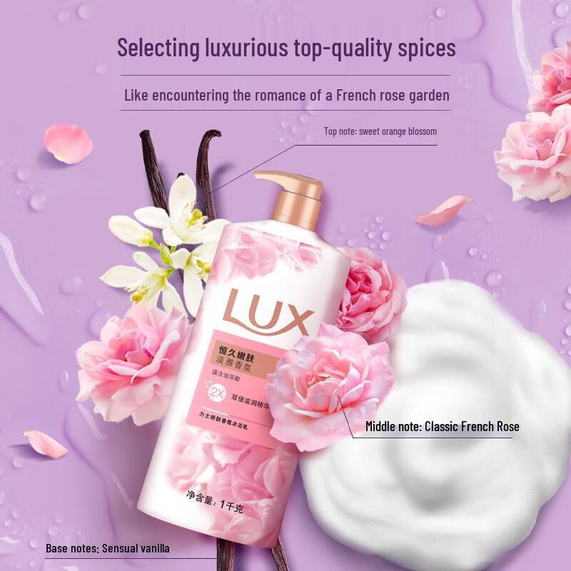 LUX Нежный смягчающий гель для душа
