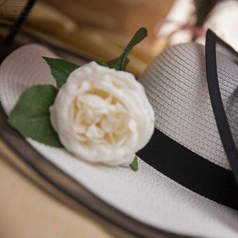 Складная женская соломенная пляжная шляпа от солнца, летние дорожные кепки с широкими полями