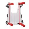 Club Swing Trainer Aiming Hitting Trainer Swing Training Mirror 4 Red Hook and Loop Fastener Directional Rods Acrylic