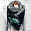Модный женский шарф с принтом Модный многоцелевой шарф-шаль