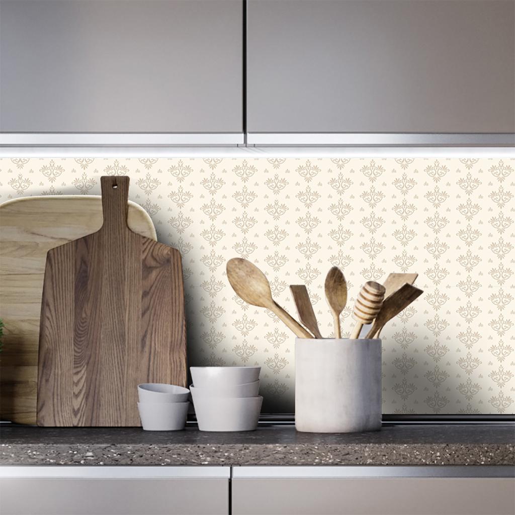 Викторианский Дамаск Самоклеящиеся Обои Винтажная Контактная Бумага Бохо Цветочная Контактная Бумага для Спальни Гостиной Акцентной Стены