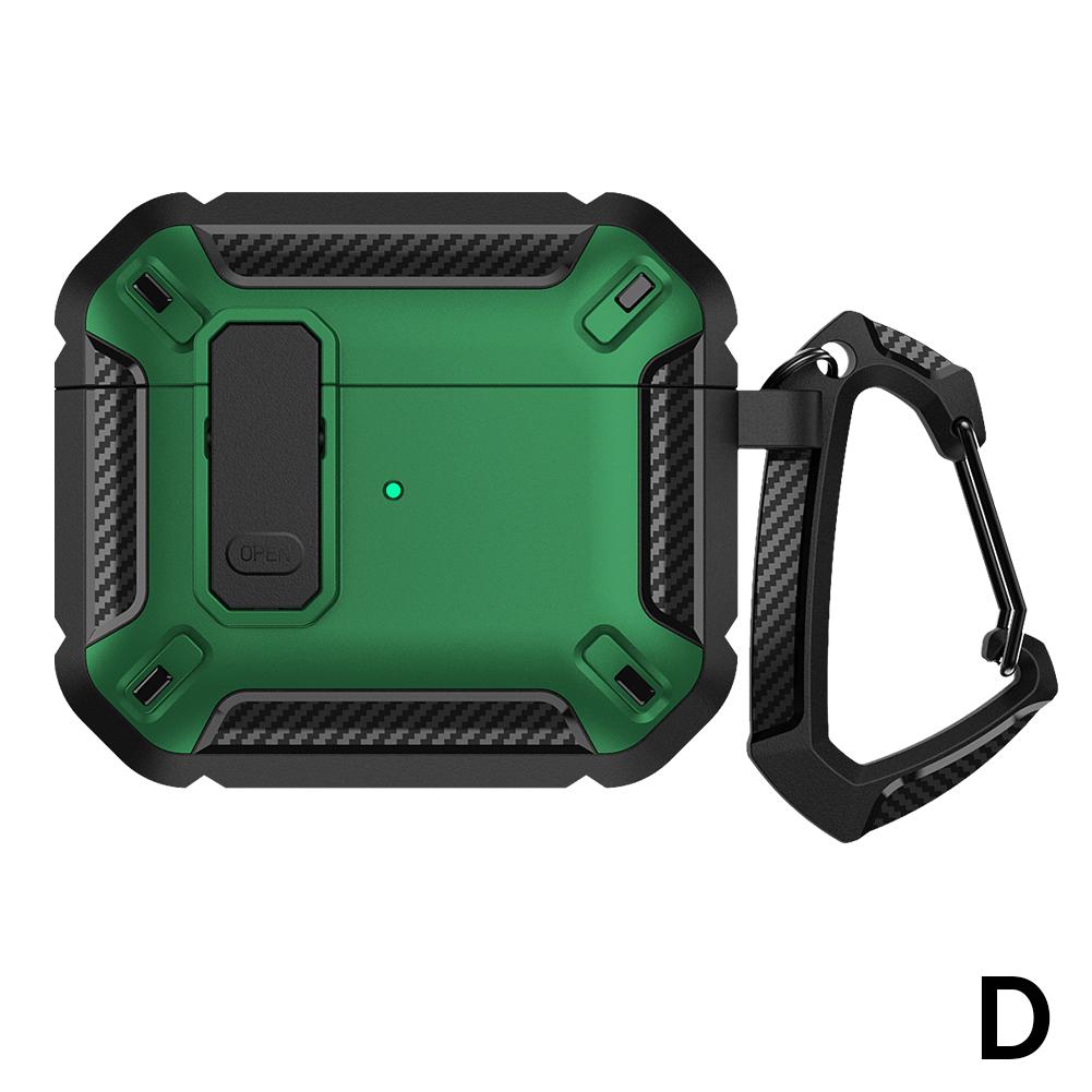 1 шт. Защитный чехол для Airpods 4, роскошный чехол для наушников, чехол для Apple Airpods4 Air Pods Pro, противоударный чехол с крючком