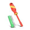 Shock Resistant Insulated Screwdriver Bits Kit with Steel Tip for Technicians Electricians DIY Projects Engineering Use
