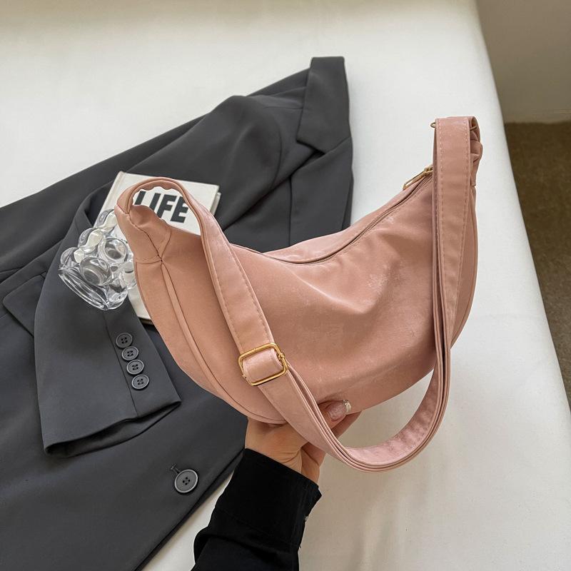 Корейская версия Niche большой емкости сумка для пельменей для женщин новая модная и модная повседневная сумка через плечо сумка через подмышку трендовая