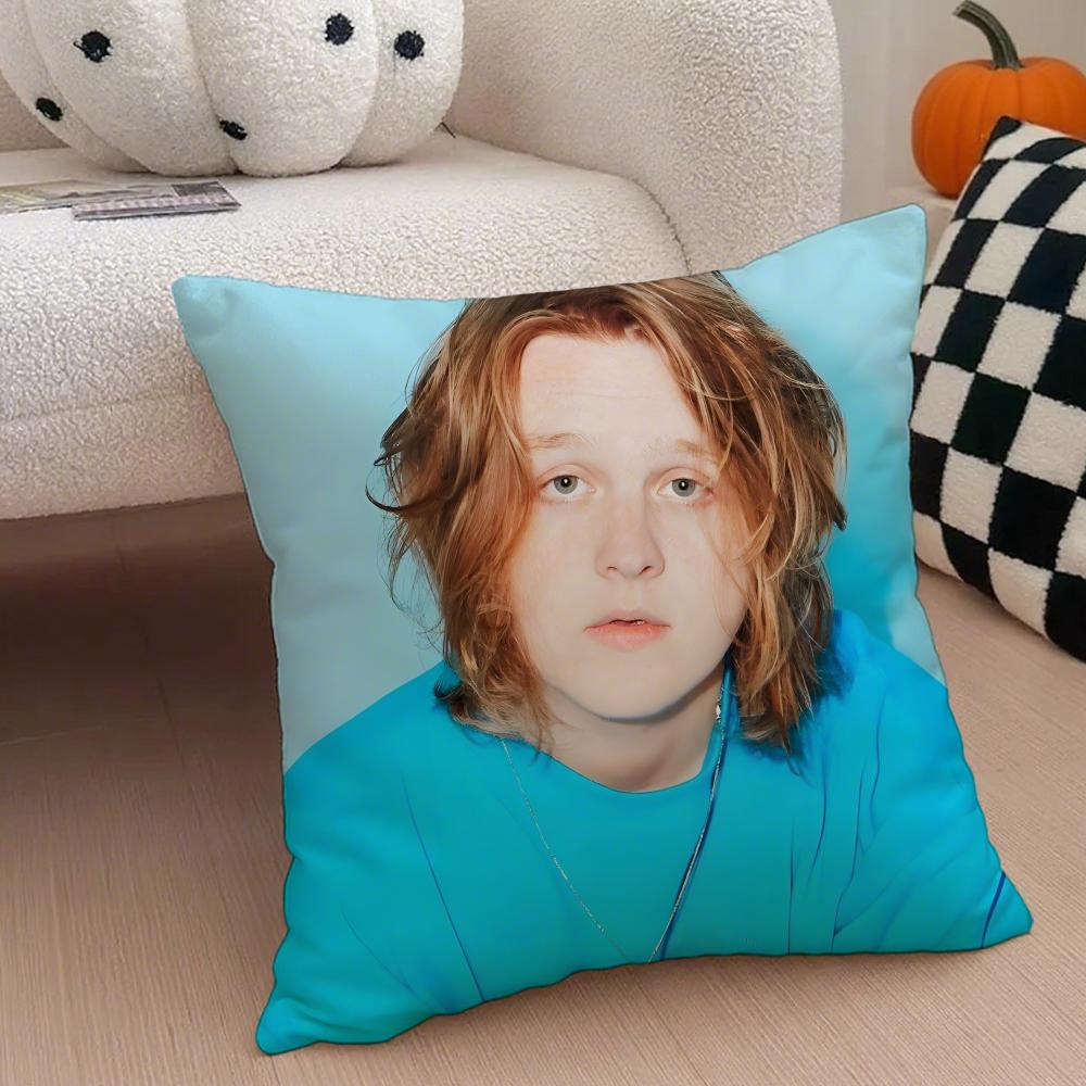 Intense POP Singer LLewis Capaldi Cushion Cover Throw Pillow Cover Hidden Button Durable Polyester Chair Cushion