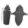 Mudguards Set, Front and Rear Fenders for Mountain Road Bike, with 5 Cable Ties, Easy to Assemble, Sun Resistant Plastic